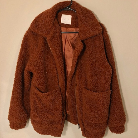 Brown Teddy Bear Jacket by Elodie - Picture 1 of 5